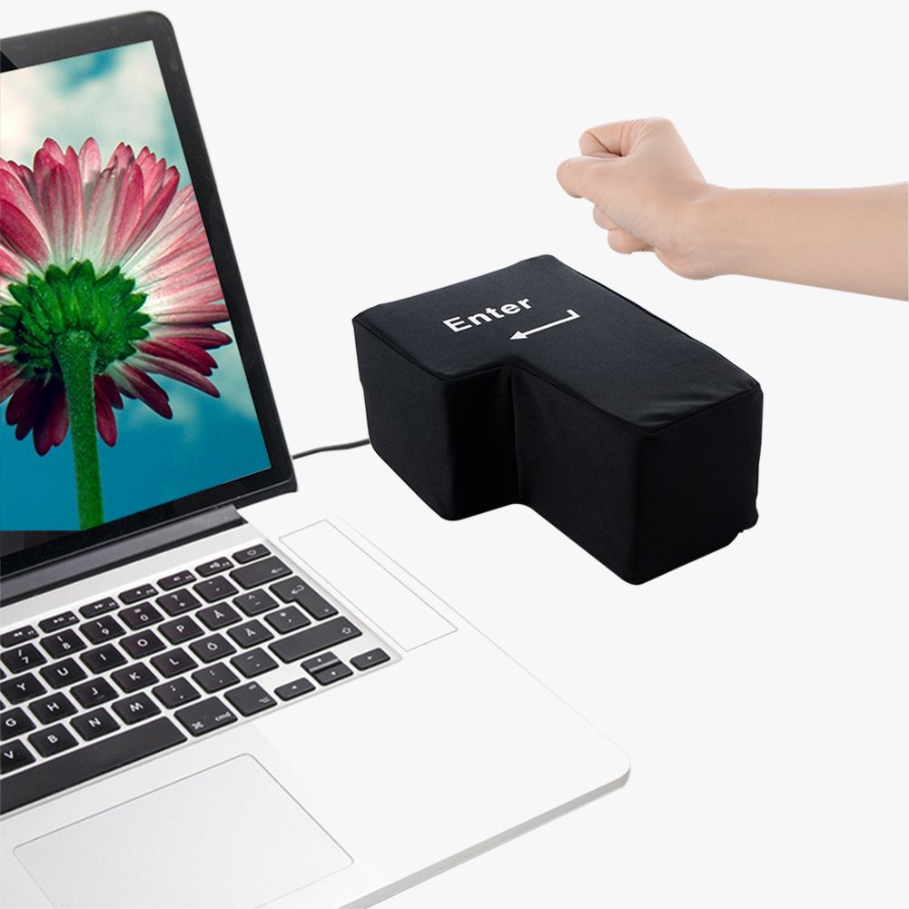 Usb Big Enter Key Computer Large Enter Key Desktop Pillow Vent Enter Key G3