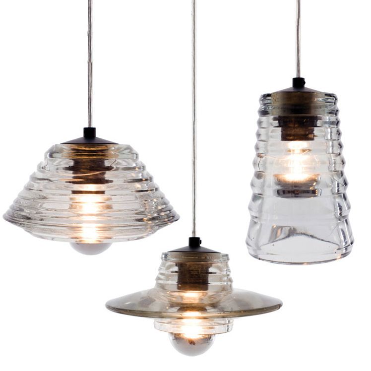 Tom Dixon Pressed Glass Pendant Lens Bowl Lamps Modern Tom Dixon Pressed Glass Pendant Lens Bowl Lamps Modern Suspension Light Lighting For Living Dining Room Restaurant Kitchen Shades