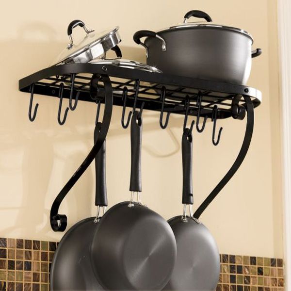 Wall Hanging Pot Rack 2017 iron kitchen rack kitchen rack kitchen shelf storage rack Wall Hanging Pot Rack 2017 iron kitchen rack kitchen rack kitchen shelf storage rack