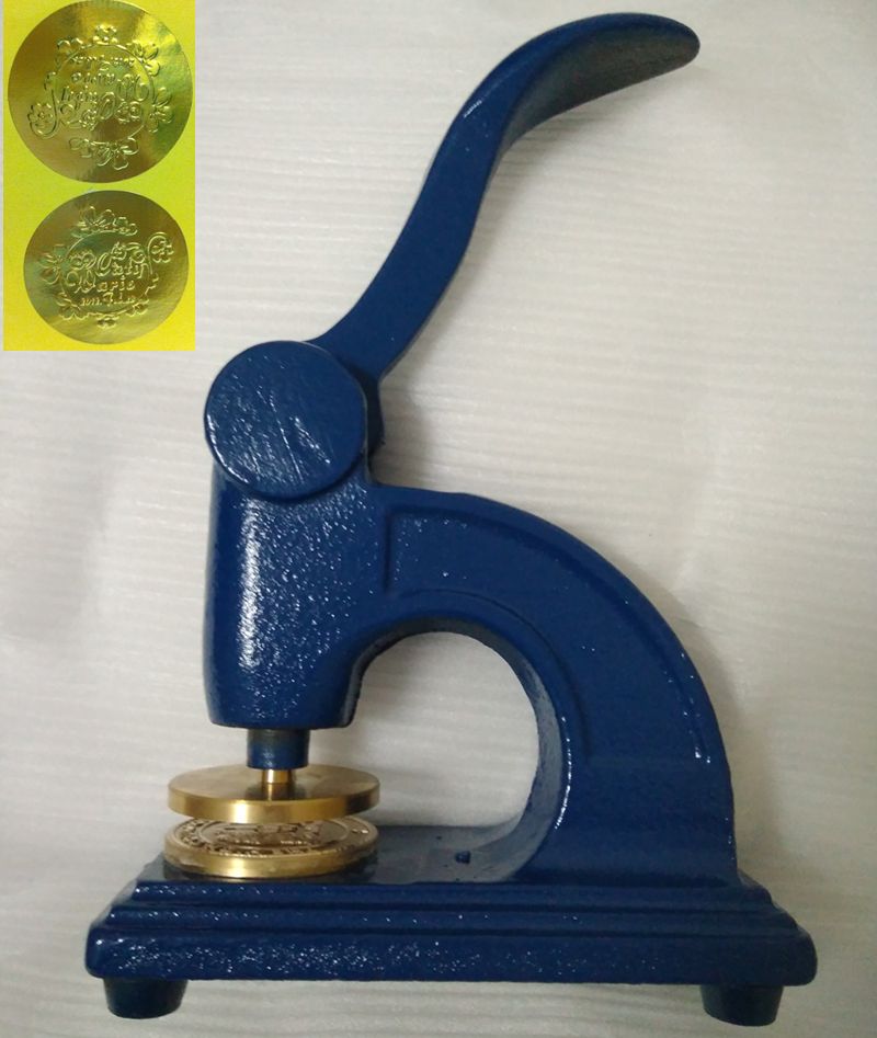 Medium Metal Custom Embossing Stamp Office Document And Wedding Sealing