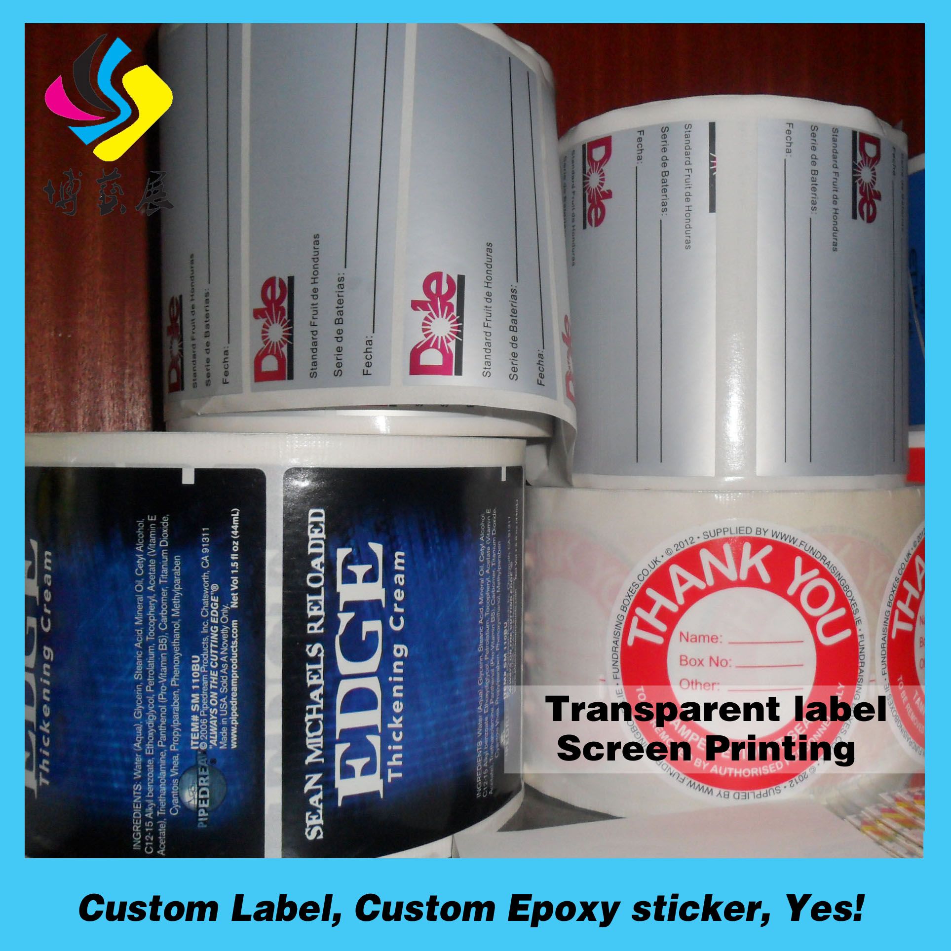 label stickers