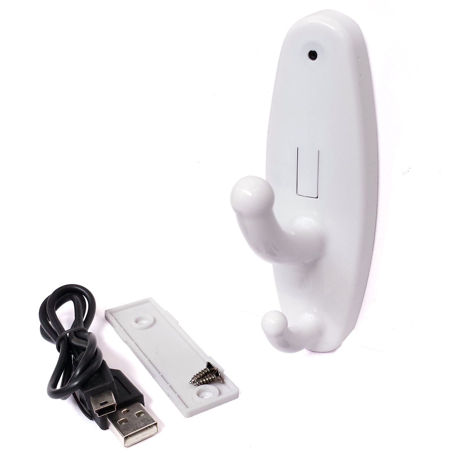 Discount Clothes Hook Spy Camera Hidden DVR White Spy Clothes Hook Camera Motion Detection ...