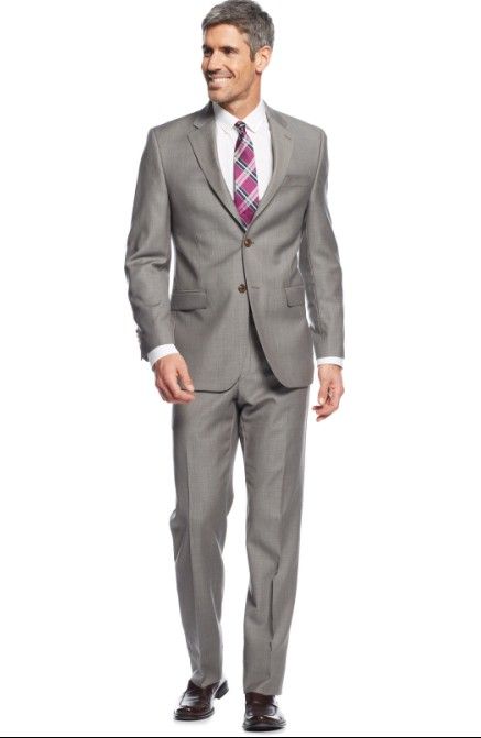new arrival side vent groom tuxedos notch lapel men s suit light