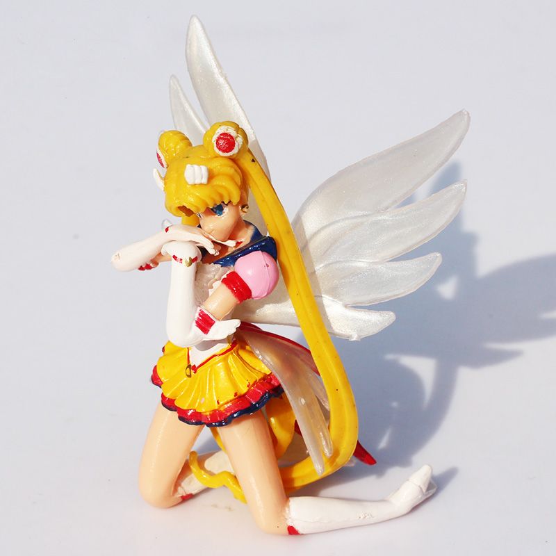 2021 Anime Cartoon Sailor Moon Figure Action PVC Modle Toys For ... - 7pcs Set Anime Cartoon Sailor Moon Figure