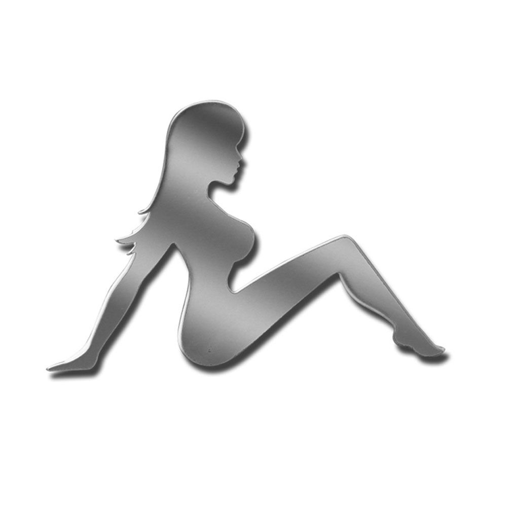 Hot Sexy Girl Logo Car Emblems 3d Bicycle Sticker Auto