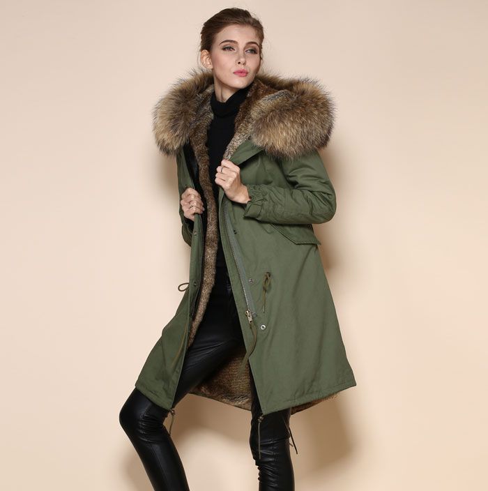 Fur Parka Coat Womens - JacketIn