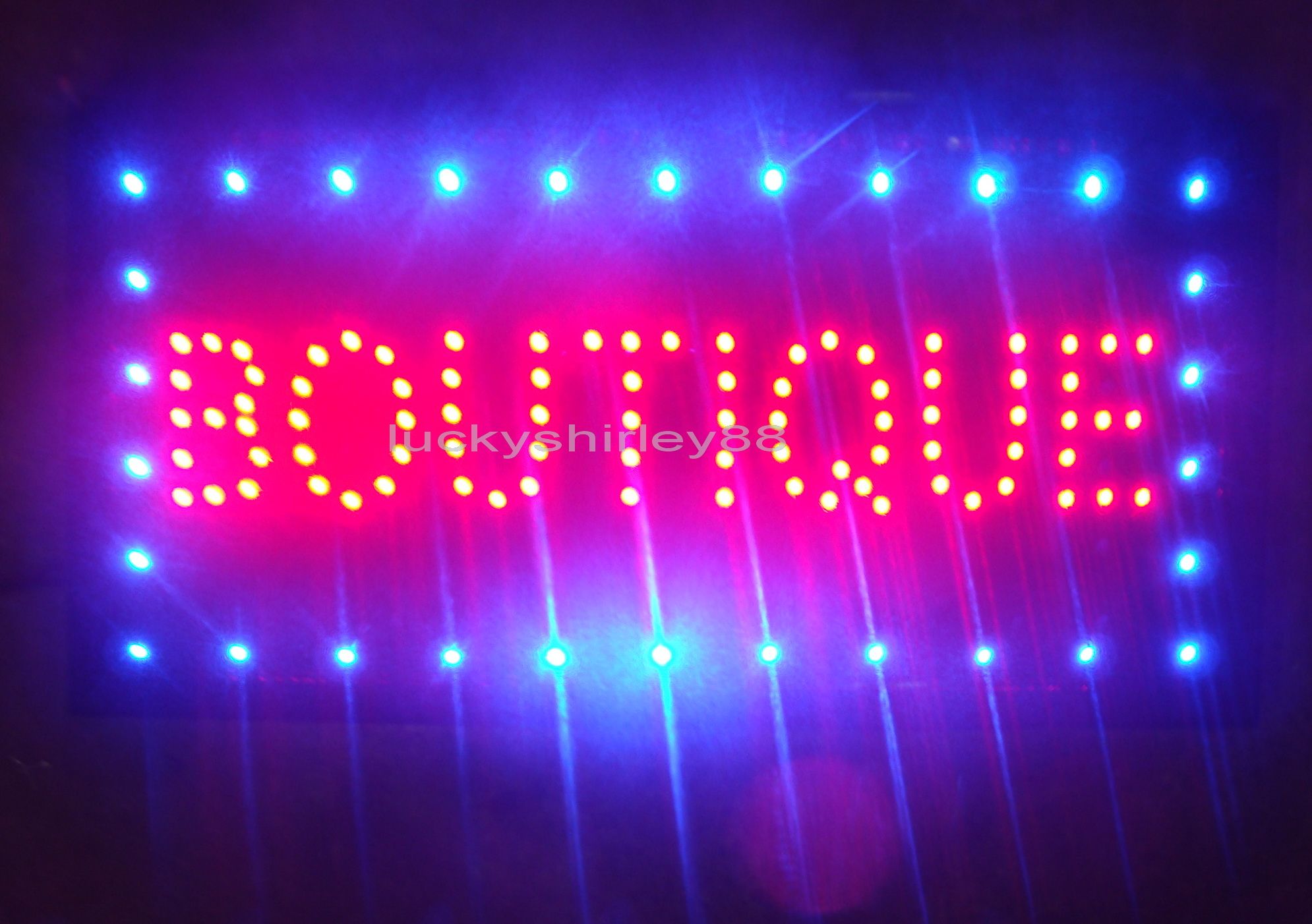 2015 Super Brightly Customized Led Light Sign Led Boutique Sign Neon Led Boutique Sign Boutique
