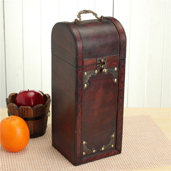 2018 Retro Style Wooden Wine Box Single Bottle Vintage Case Classic 2018 Retro Style Wooden Wine Box Single Bottle Vintage Case Classic Storage Gift Boxes Hot From Wjp942018 29 03 Dhgate Com