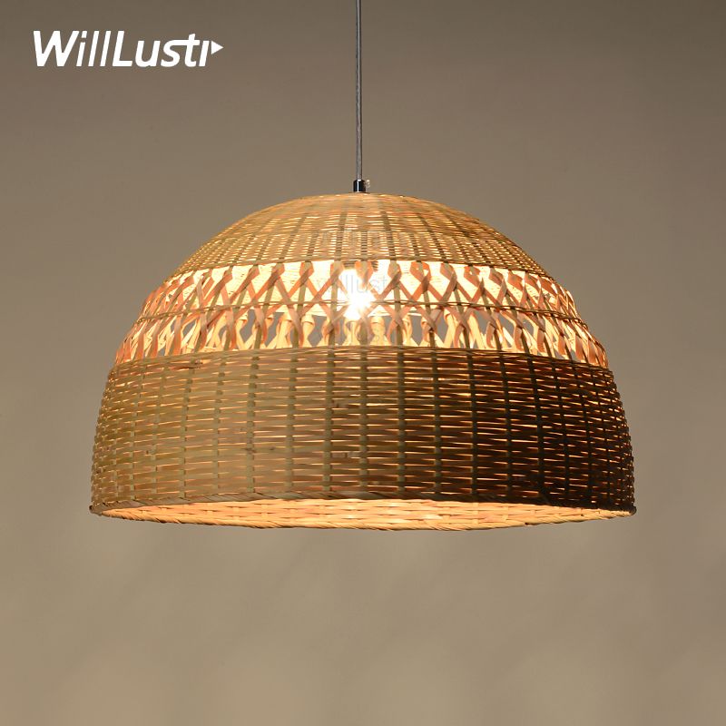 Willr Bamboo Pendant Lamp Dinning Living Room Suspension Light Willr Bamboo Pendant Lamp Dinning Living Room Suspension Light Handmade Hollowed Out Work Hotel Restaurant Kitchen Hang Lighting Bathroom