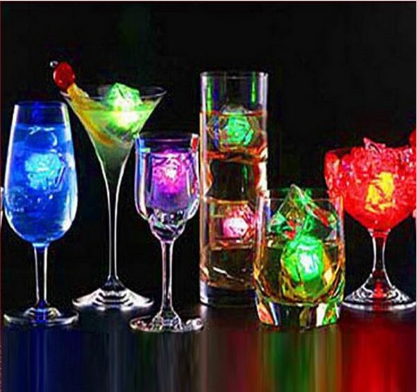 changing light up led ice cubes glow ice cubes for wedding