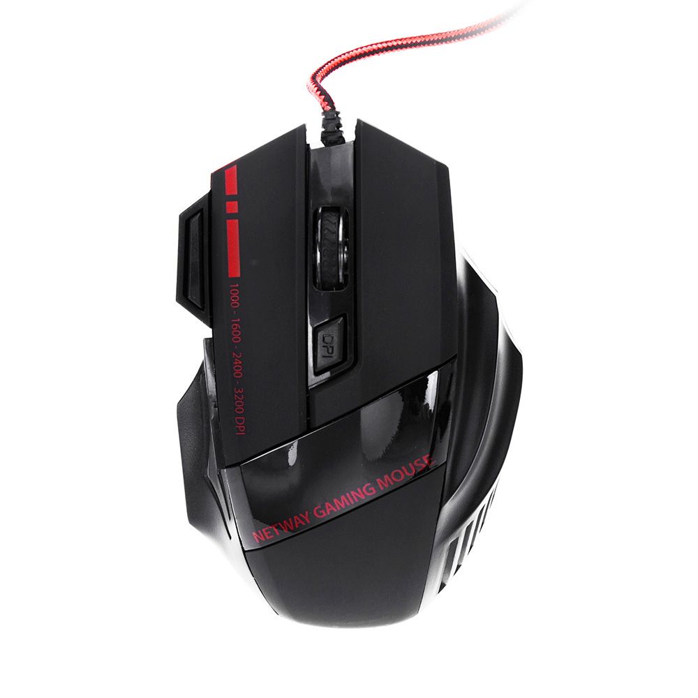 2020 3200 DPI 7 Buttons LED Optical Game Mouse USB Wired Gaming Mouse