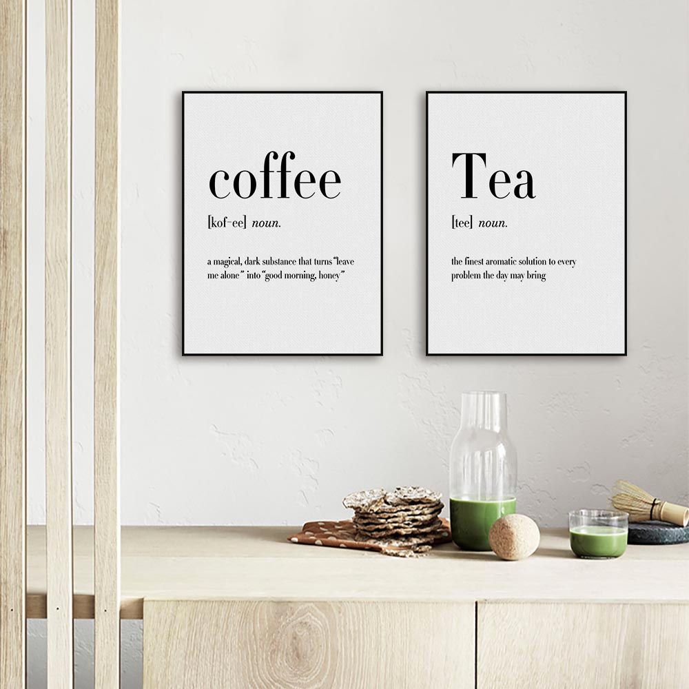 2018 Modern Black White Food Coffee Es A4 Posters Nordic Kitchen 2018 Modern Black White Food Coffee Es A4 Posters Nordic Kitchen Living Room Wall Art Picture Home Decor Canvas Painting No Frame From Shengzhenming
