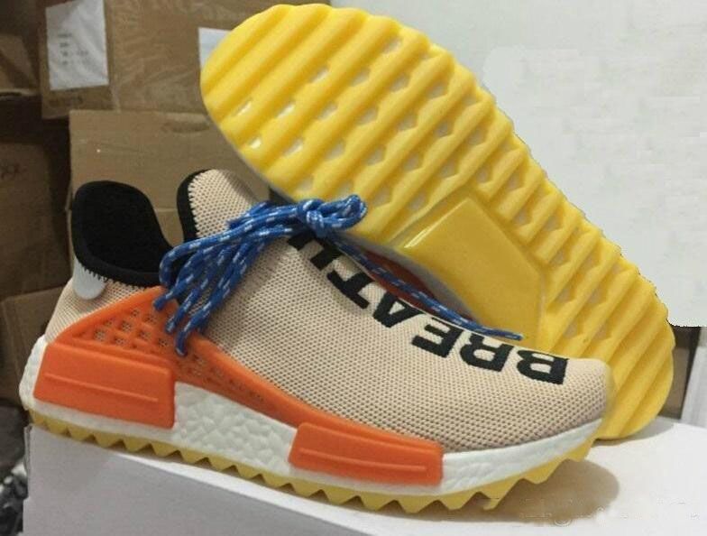 scarpe human race donna arancione