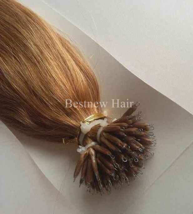 100g 18inch 20inch 22inch 24inc extensiones de cabello Remy MICRO NANO ANILLOS Extensiones de cabello 100% humano indio