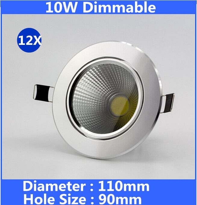 Holesale COB Led Downlight Recessed 10w Led Ceiling Light Down Lights