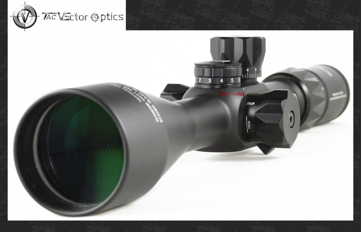 TAC Vector Optics Counterpunch 6 25x56 FFP Tactical Sniper ...