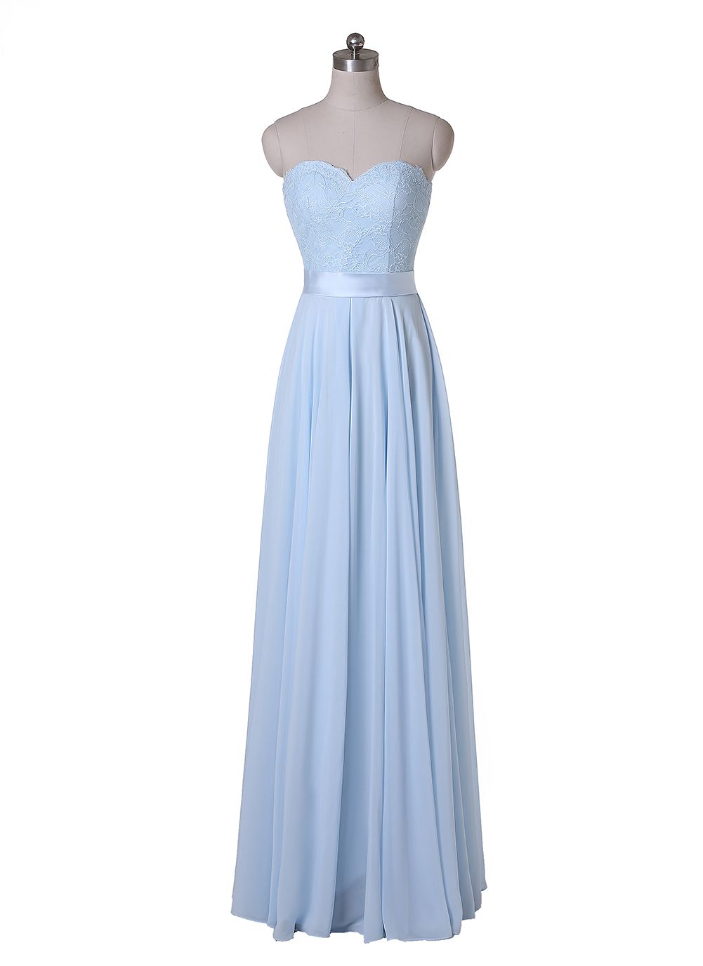 light pastel blue bridesmaid dresses