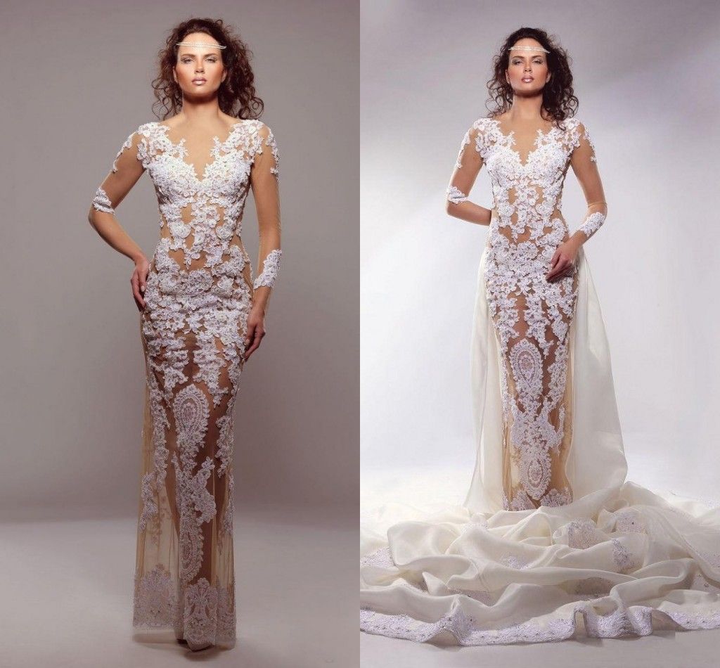 Sheer Wedding Dresses