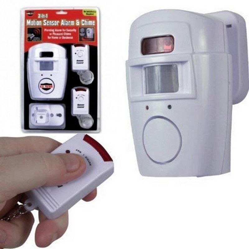 Motion Sensor Detector Alarm Wireless Ir Infrared Remote Motion Sensor Detector Alarm Wireless Ir Infrared Remote Security System Indoor Outdoor Burglar