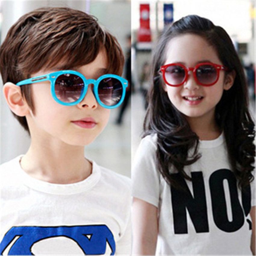 Sun Glasses For Toddlers Kids Plastic Frame Sunglasses Boys Girls Baby