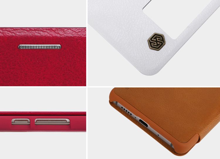 For Huawei Mate 10 Case NILLKIN Qin Luxury Flip Leather Back Phone