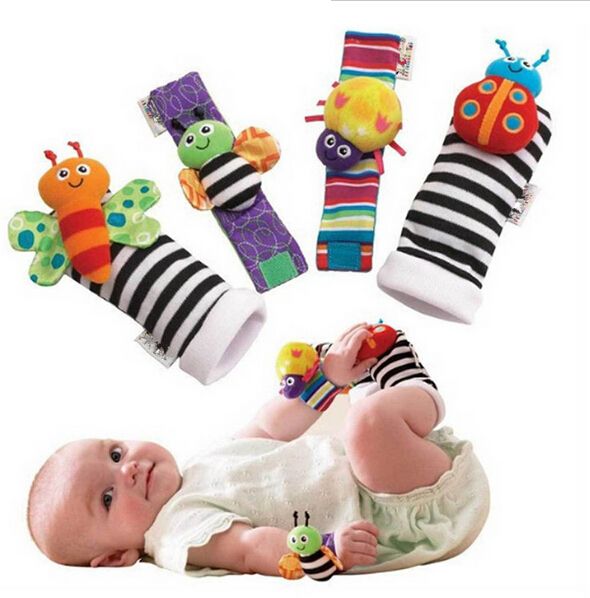 Baby Socks Baby Rattle Socks Sozzy Wrist Rattle Foot Finder Baby