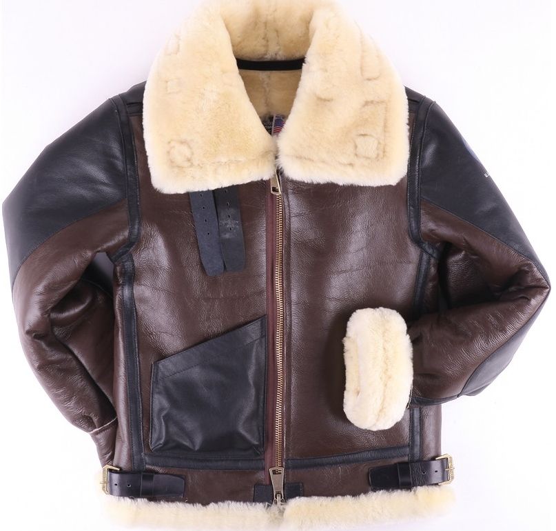 2018 B3 Shearling Er Fur Military Pilot World Ii Flying Aviation 2018 B3 Shearling Er Fur Military Pilot World Ii Flying Aviation Air Leather Jacket Environmental Protection Of Men Women From Xihi