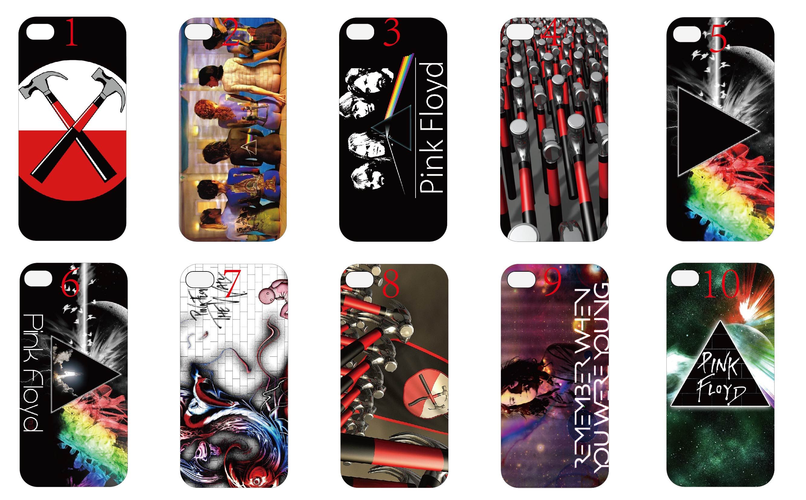 Pink Floyd Plastic Hard Cell Phone Cover Cases For Iphone 4S 5S 5C From
