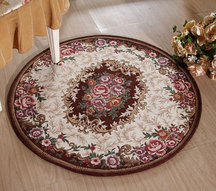 Acquista Tappeti Rotondi Tappeti Tappeti Cucina Soggiorno Camera Da Letto Tavolo Antiscivolo Lavabile In Lavatrice Acrilico Sicuro Stile Airbnb A