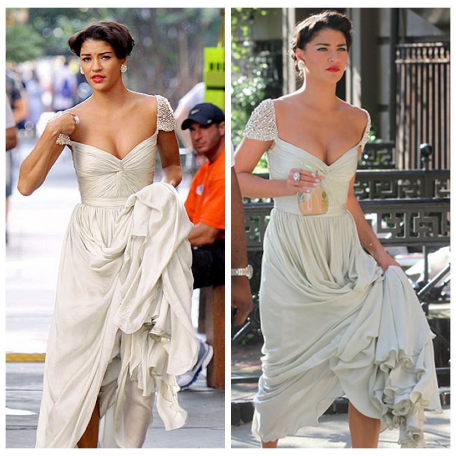 gossip girl white dress