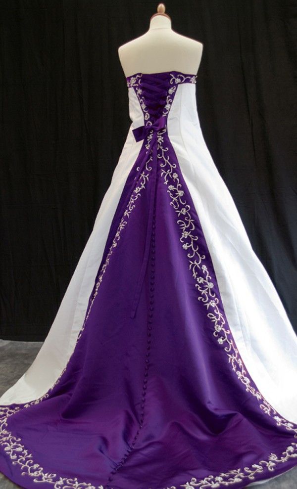 Discount Excellent Quality Elegant Purple And White