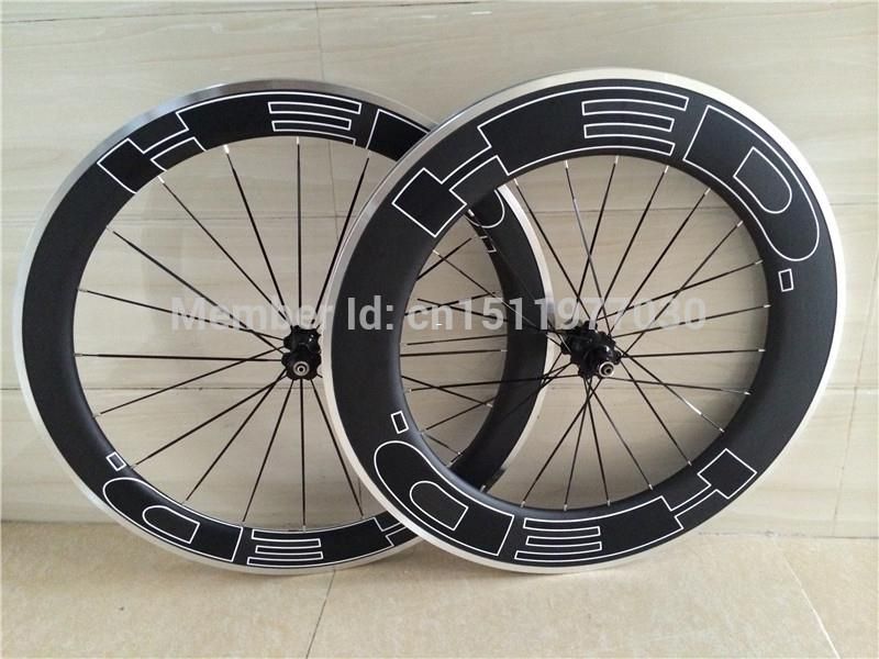 Hed Jet 6/9 60mm 90mm Alloy Carbon Wheelset 700c Aluminum Brake Surface