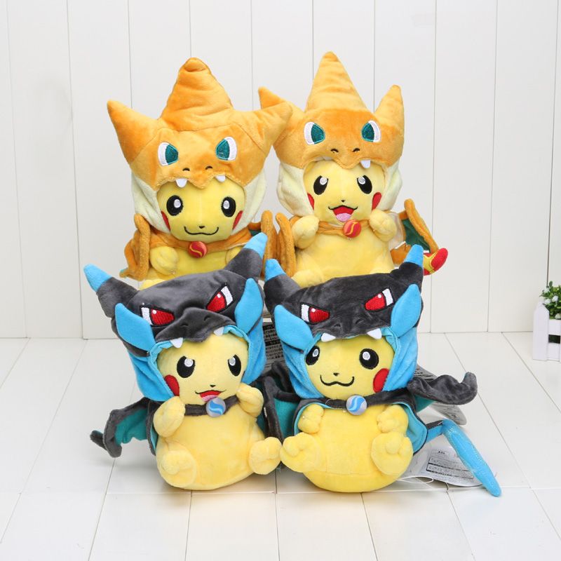 pikachu charizard plush