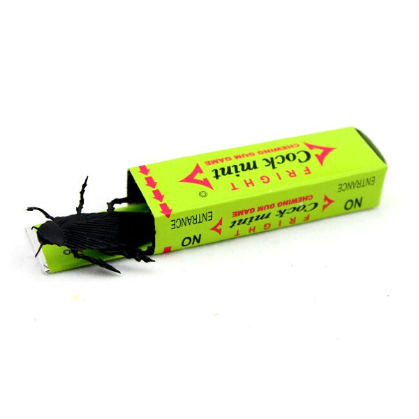 chewing gum cockroach