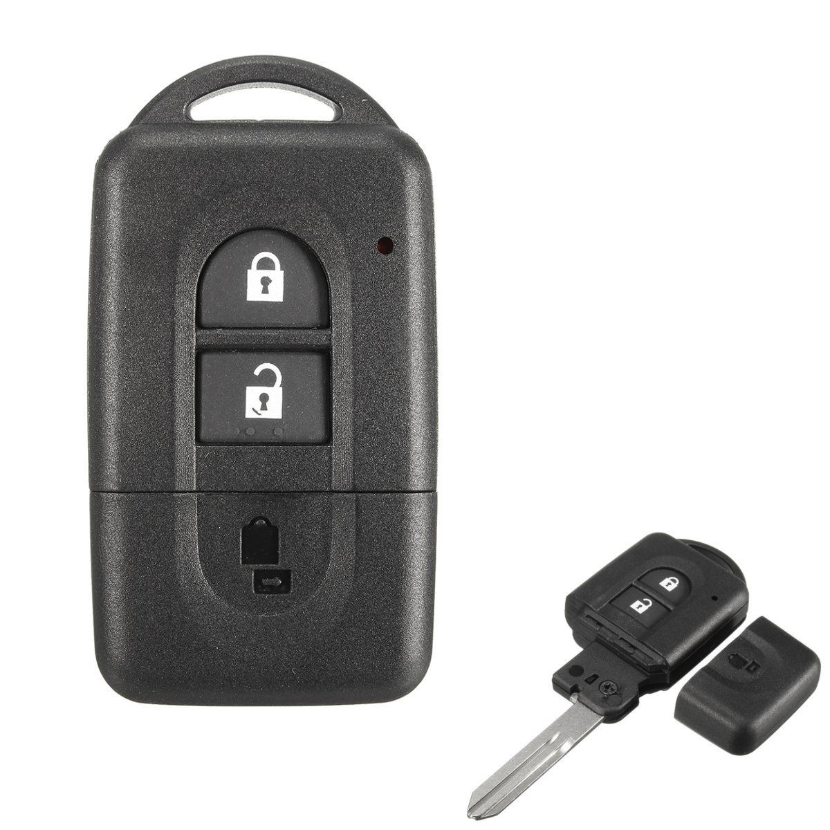 2019 2 Button Remote Key FOB Case Shell + Blade For Nissan ...