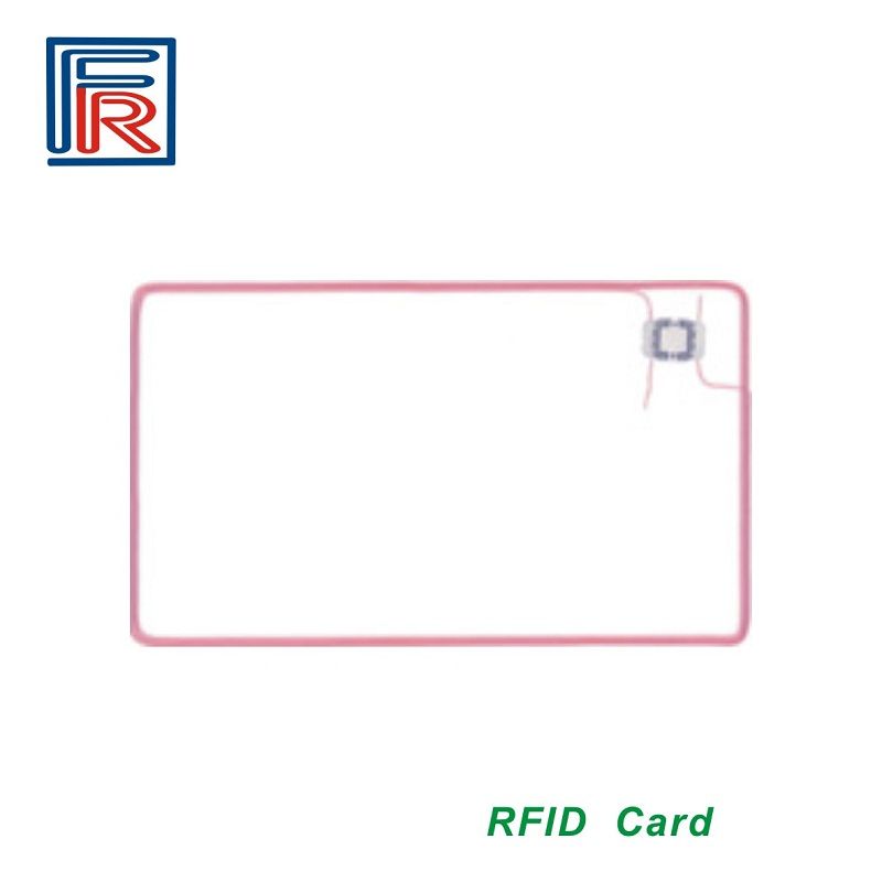 13 56mhz credit card size rfid pvc white card with f08 chip hf size of a credit card