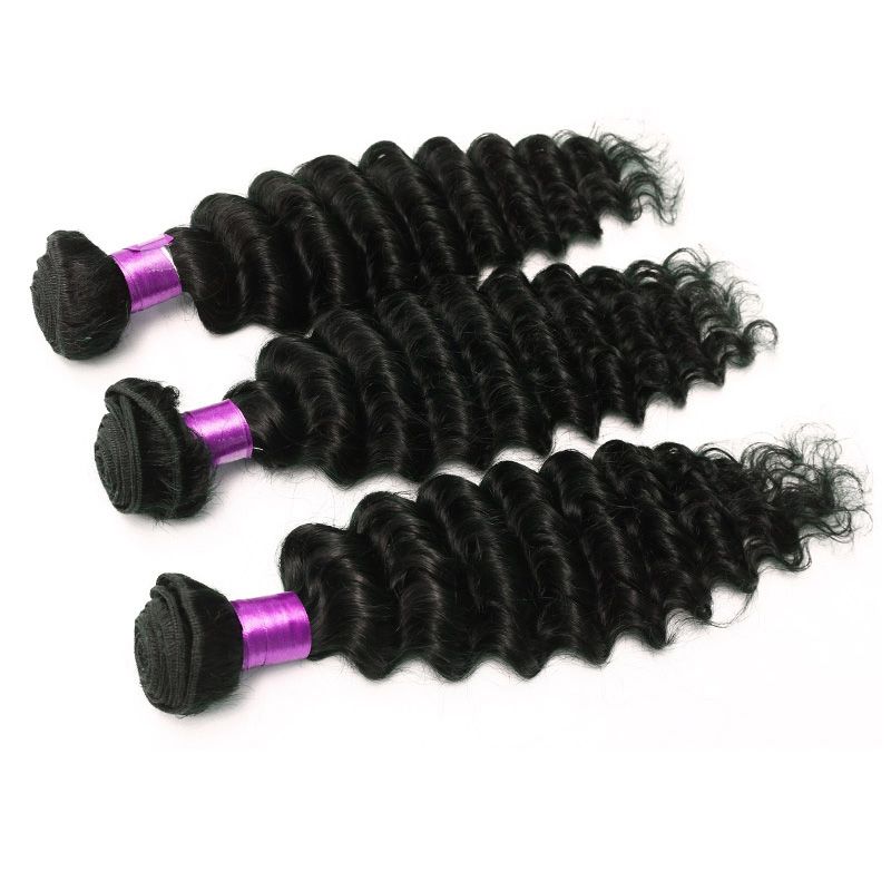 Brasilianische tiefe Wellen-Jungfrau-Haar-brasilianische Haar-Bundles lot100% Curly Virgin Hair Factory billig verkaufen tiefe Welle Curly Weave Online