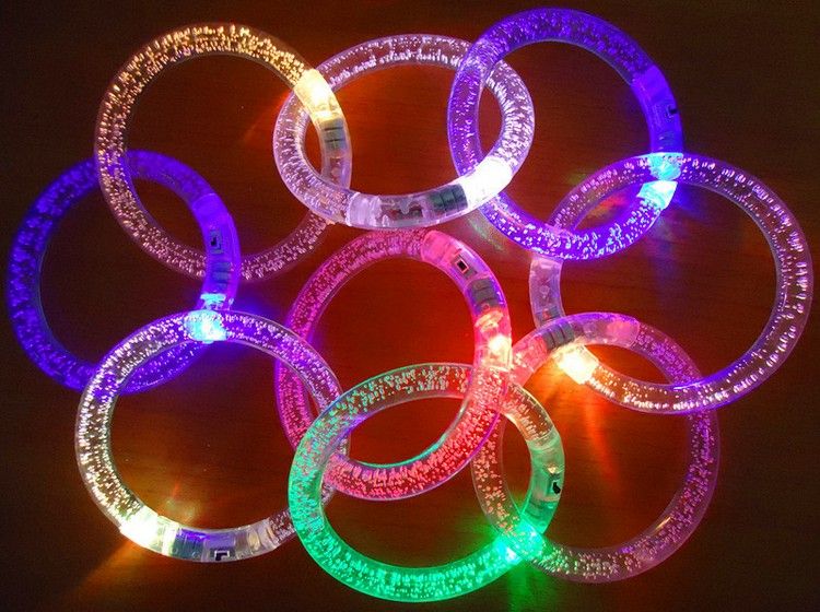 Wholesale light Up Toys Led Flashing Blinking Bracelet for Christmas