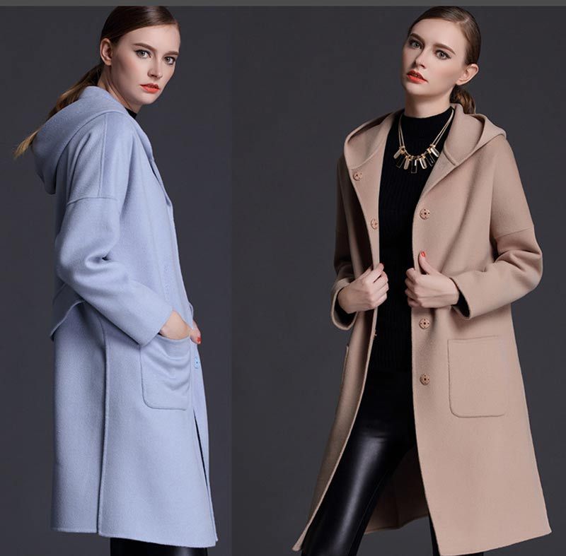 light blue coat ladies