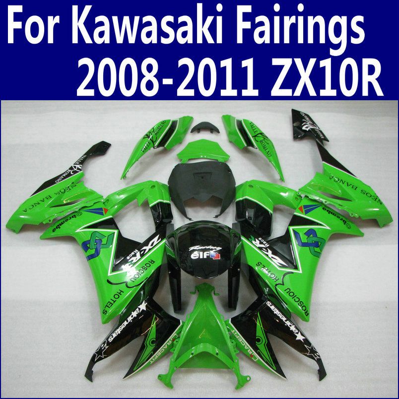 Motorcycle Parts For Kawasaki Zx10r Fairings 2008 2009 2010 2011