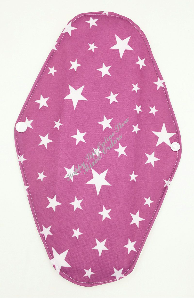 hot sale design 12 washable bamboo cotton reusable cloth sanitary water works feminine product