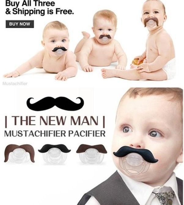 cute pacifiers baby boy