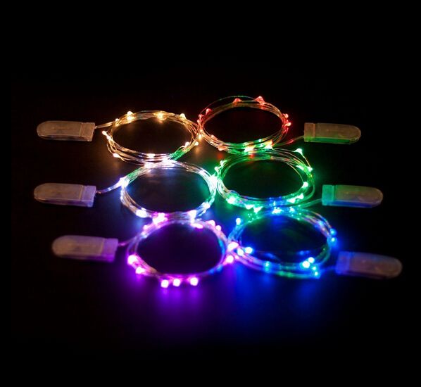 CR2032 Battery Operated 2M 20 LEDs Micro Mini Led String Lights Fairy Christmas Wedding Party