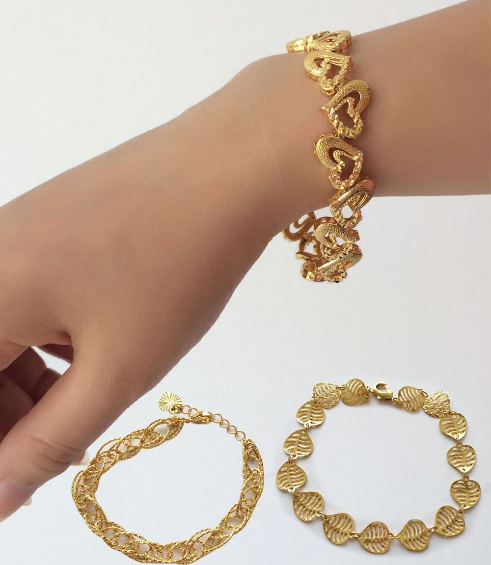 Unique Design Top Gold Plated Bracelet Fashion Bracelets For Women Nice ...