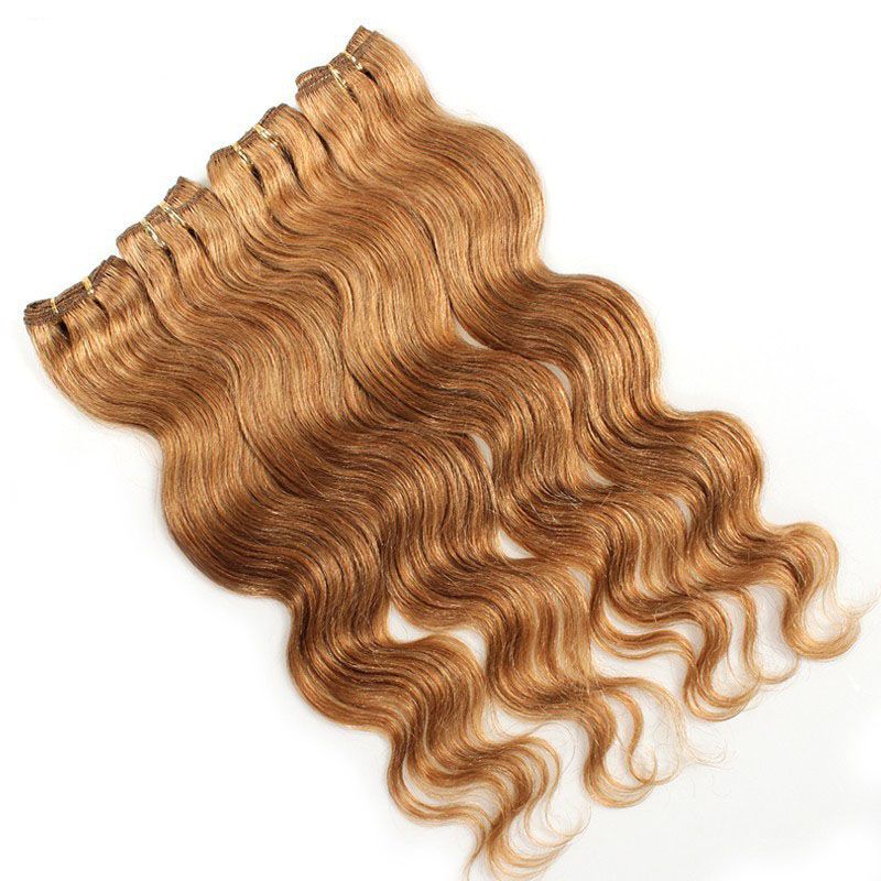 10-28inch 27 #, 50g / pcs / 5A peruanisches Haar brasilianisches Haar indisches Haar Malaysisches Jungfrau-Haar, Großhandelsmensch-Haar-Webart-Bündel