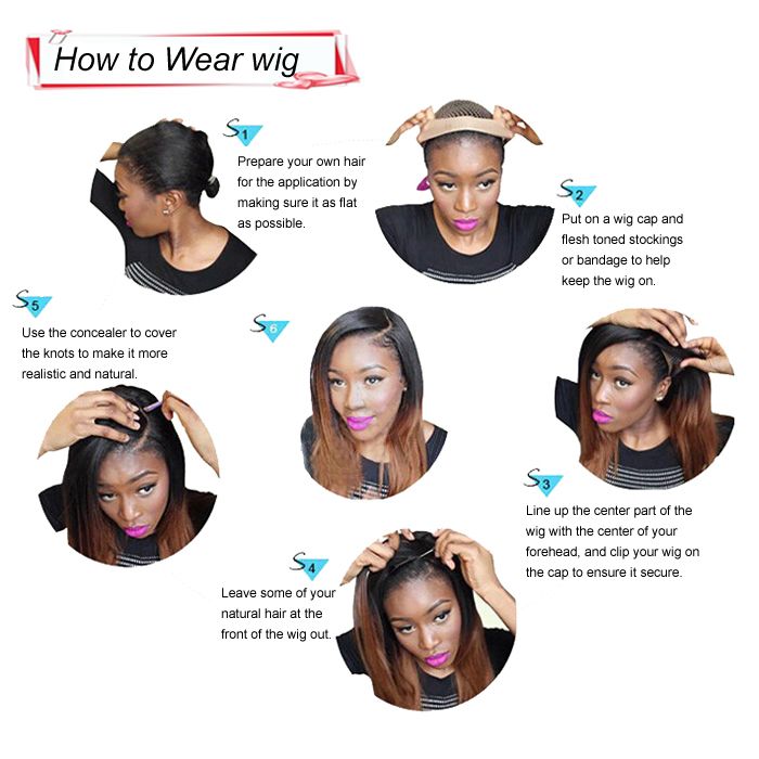 Short Synthetic Hair Wigs Short Straight Hair Wigs With Bangs