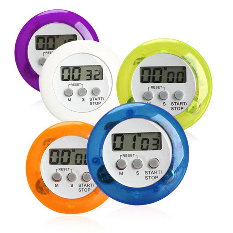 lcd digital kitchen countdown magnetic timer back stand cooking a 10 minute timer