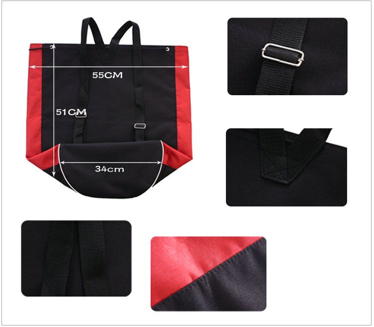 Best Taekwondo Player Bag Kickboxing Sport Backpack Black Red