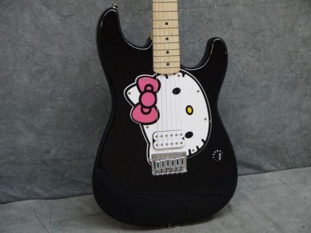 Hot Seller Squier Hello Kitty Guitar Electric Guitar Black Hohner ...