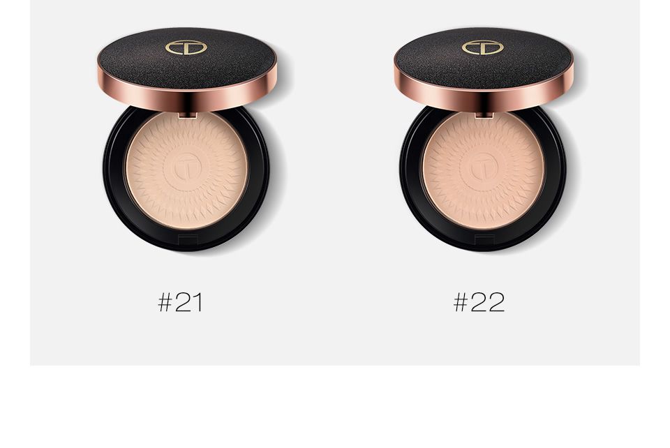 Acquista O Two O Natural Make Up Fondotinta In Polvere Oil Control Brighten Concealer Whitening Pressed Powder With Puff 6054 A 3 Dal Bond50 Dhgate Com